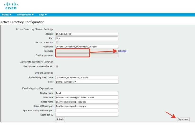 Active Directory Cisco Meeting