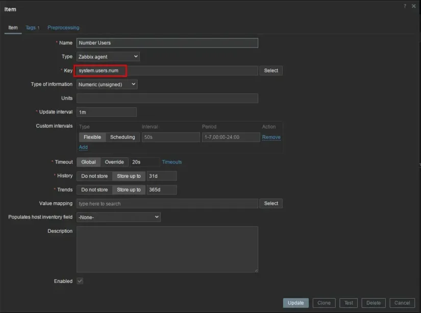 zabbix system.users.num